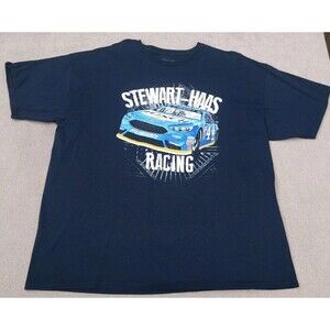 Kevin Harvick #4 Stewart-Haas Racing  Dark Blue 2XL T-shirt NASCAR Pre-owned